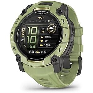50mm Garmin Instinct 3 Rugged Outdoor GPS Smartwatch (Fern Green) $350 + Free S&H
