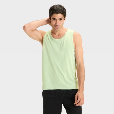 Men's Tank Top - Goodfellow & Co™ Light Green L