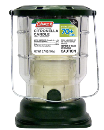 Coleman 70-Hour Citronella Candle Lantern Walmart