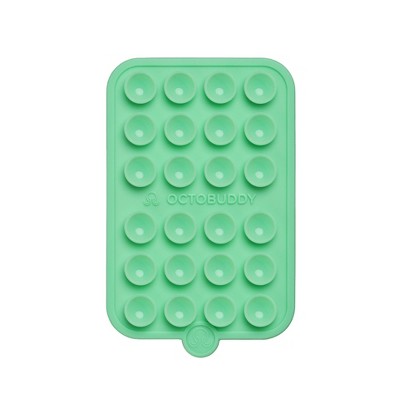 Octobuddy Silicone Suction Cup Phone Case Mount Magnet - Green Ash