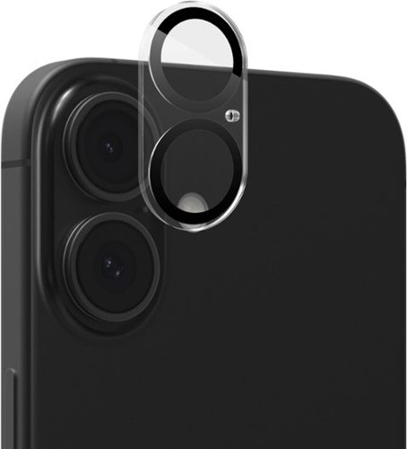 ZAGG - Glass Elite Anti-Reflective Lens Protector for Apple iPhone 16/16 Plus - Clear