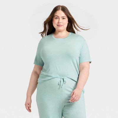 Women's Jersey Pajama T-Shirt - Auden™ Green 2X