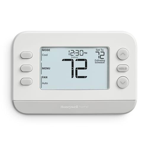 Honeywell Home X2P Programmable Single-Stage Thermostat Amazon