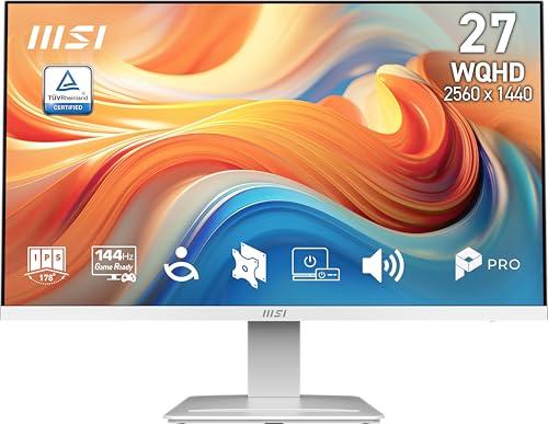 msi PRO 27" IPS QHD 144Hz Computer Monitor Amazon