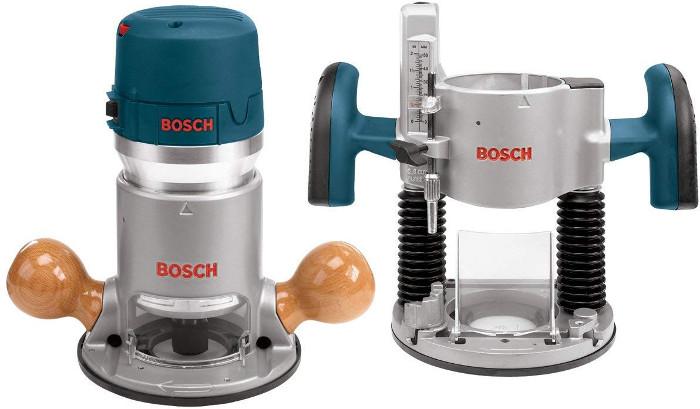 Bosch 12-Amp 2-1/4 HP Combination Plunge & Fixed Base Router Kit Lowe's