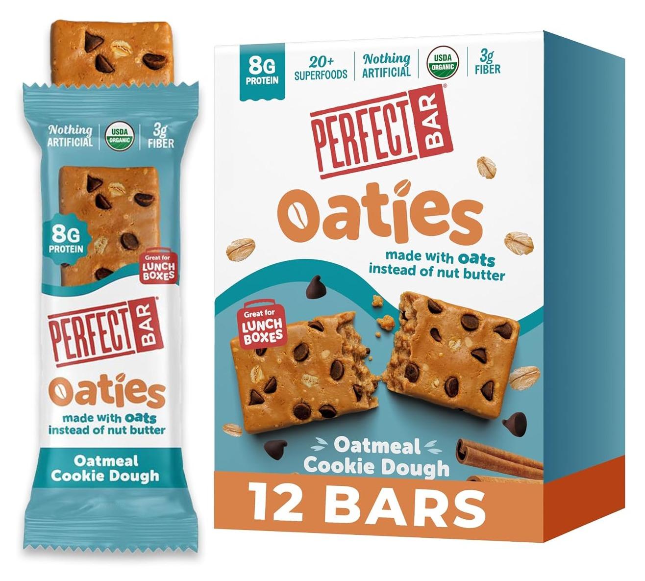 12-Count 1.83oz Perfect Bar Oaties Protein Bars Amazon