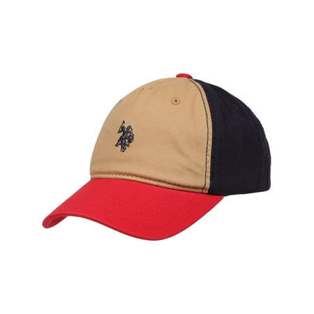 U.S. Polo Association Kids Baseball Cap, Tan, One Size Fits Most
