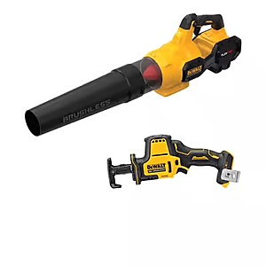 DeWALT Brushless Blower & Reciprocating Saw w/ Battery & Charger $329 + Free Delivery