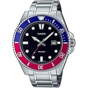 44.2mm Casio Analog Watch w/ Stainless Steel Bracelet $65.75 + Free S&H