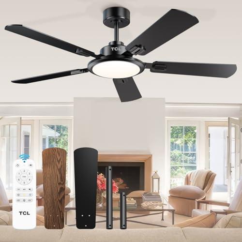 TCL 52" Ceiling Fan with Lights & Remote Control Amazon