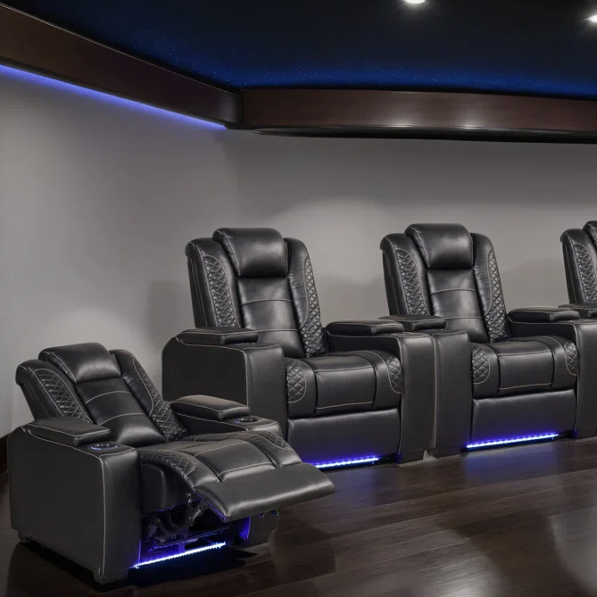 6 Man Cave Recliner Set $1,750 Delivered