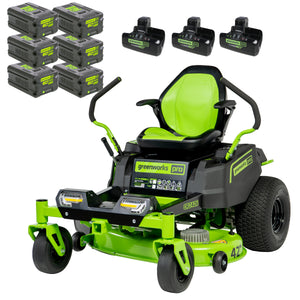 42" Greenworks 80V Cordless CrossoverZ Zero Turn Lawn Mower w/ 6x 5Ah Batteries $3000 + Free S&H