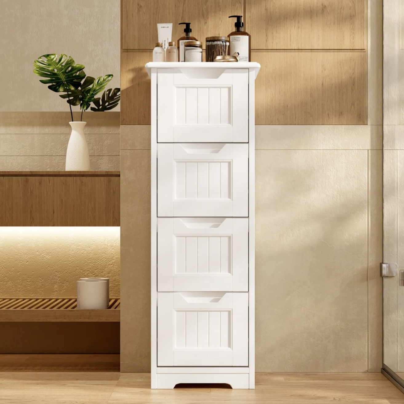 Small Cabinet, Big Storage Potential $45