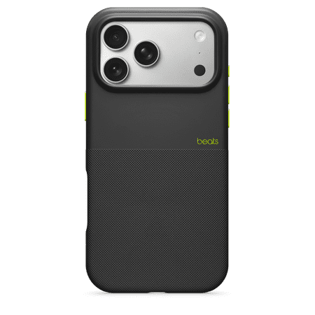 Beats iPhone 17 Pro Max Rugged Case with MagSafe and Camera Control – Everest Black