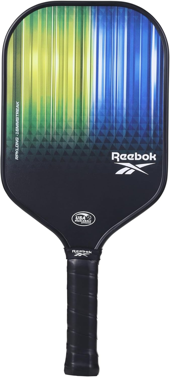 Reebok - Pro Streak Elongated Paddle, Durable Construction, Green
