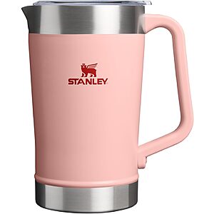 64-oz Stanley Stay-Chill Drink Pitcher w/ Lid (Peach Rose) $27