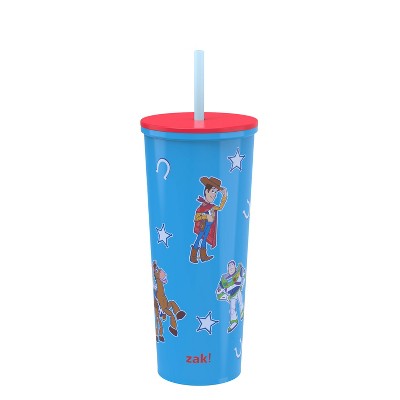 Zak Designs Toy Story 5 Cleary 24 fl oz Vacuum Straw Tumbler