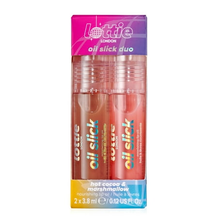Lottie London Holiday Oil Slick Duo, Hot Cocoa & Marshmallow