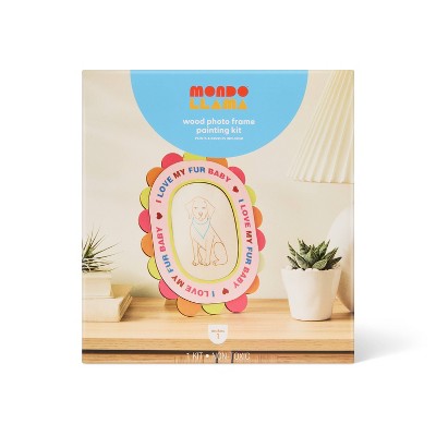 Pets Craft 4x6 Wood Frame Painting Activity Kit - Mondo Llama™