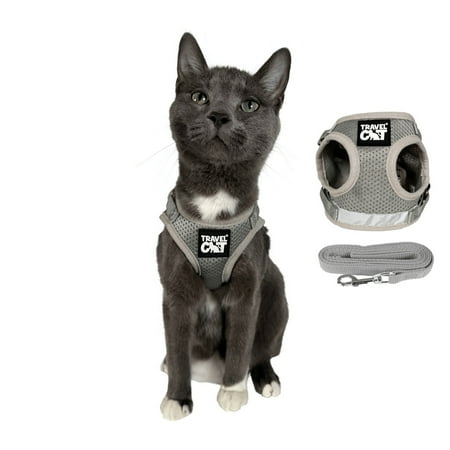 "The True Adventurer" Reflective Cat Kitten Harness and Leash
