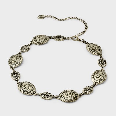 Concho Chain Belt - Wild Fable™ Brass XL/XXL