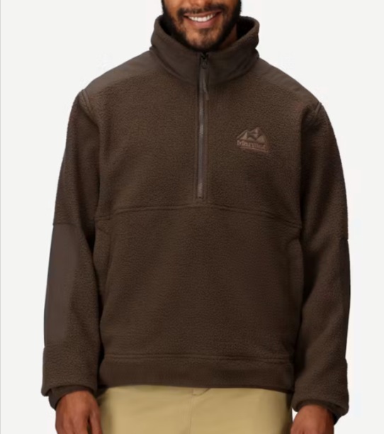 Marmot Men's Wanderer High-Pile Fleece Quarter-Zip Marmot