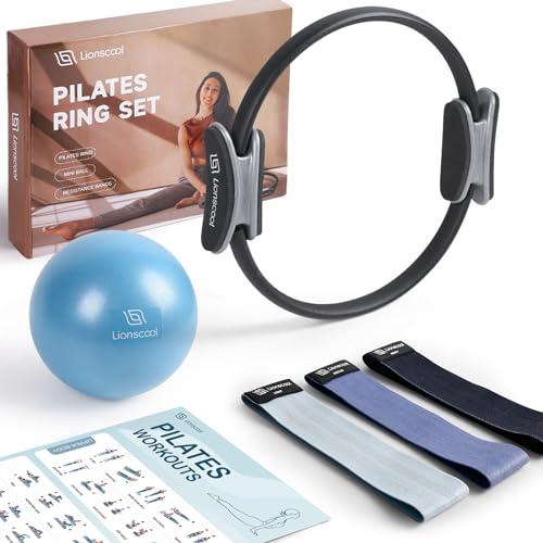 LIONSCOOL 14" Pilates Ring Set Amazon