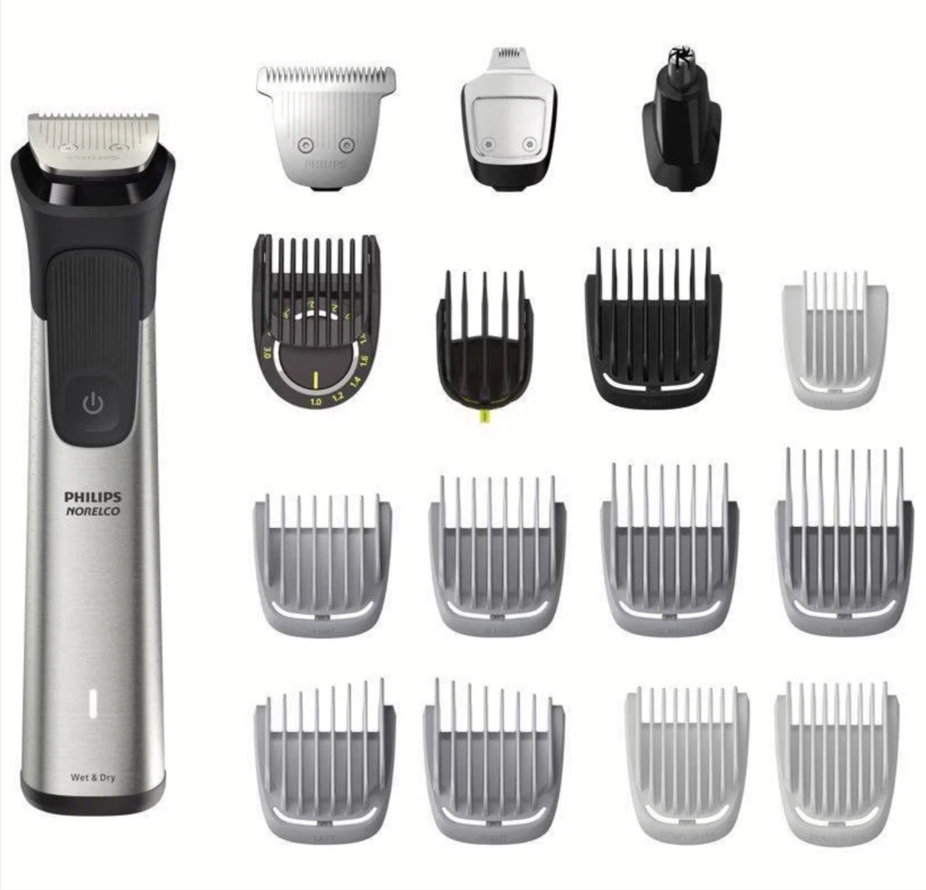 Philips Norelco Series 7000 Multigroom Men's Rechargeable Electric Trimmer eBay