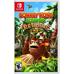 Donkey Kong Country Returns HD (Switch) $45 + Free S&H