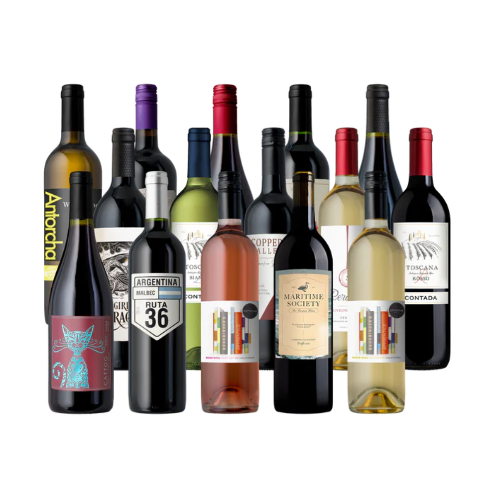 15pk Wine Bottles $90