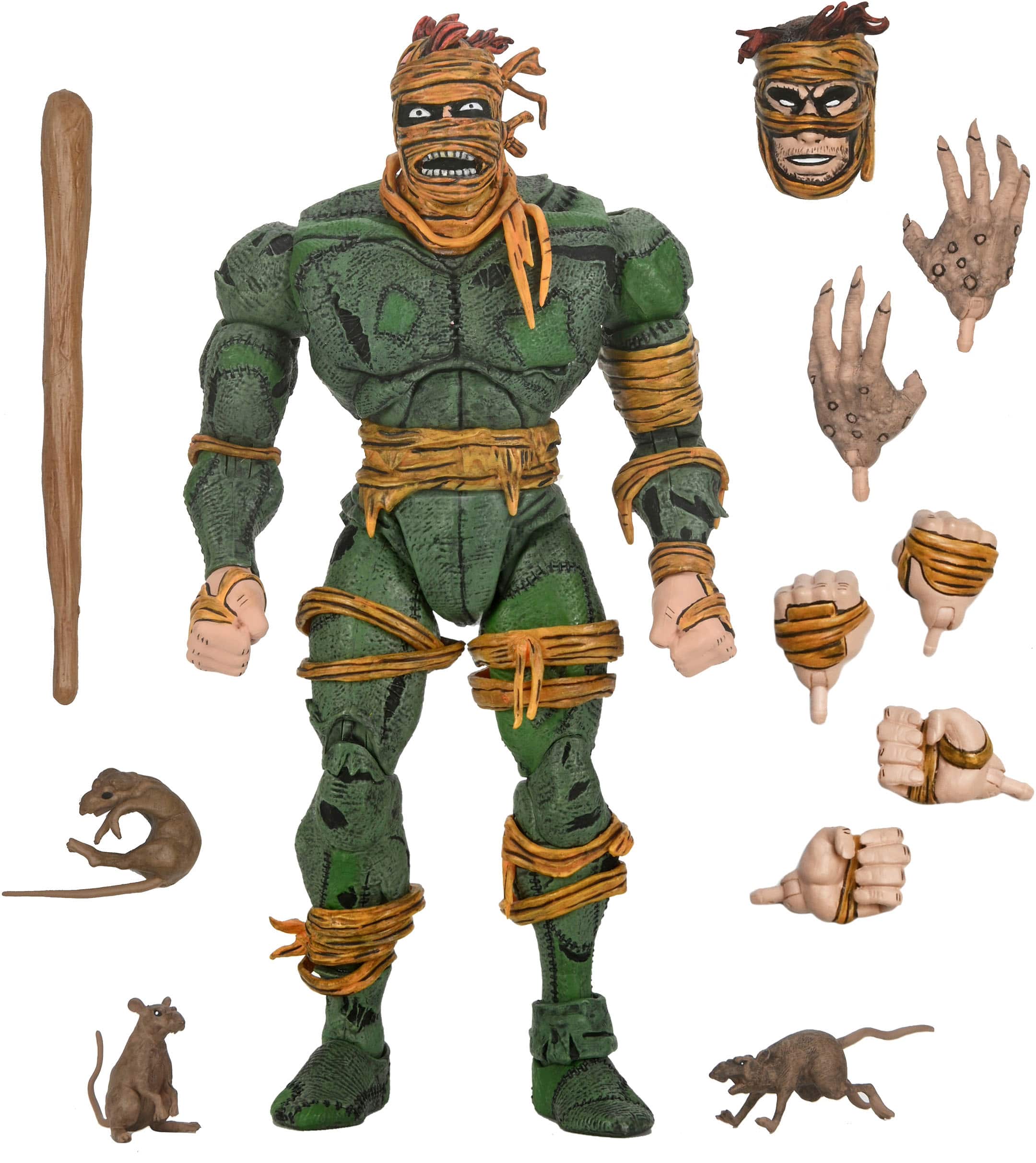 NECA - Teenage Mutant Ninja Turtles (Mirage Comics) 7" Scale Action Figure - Rat King