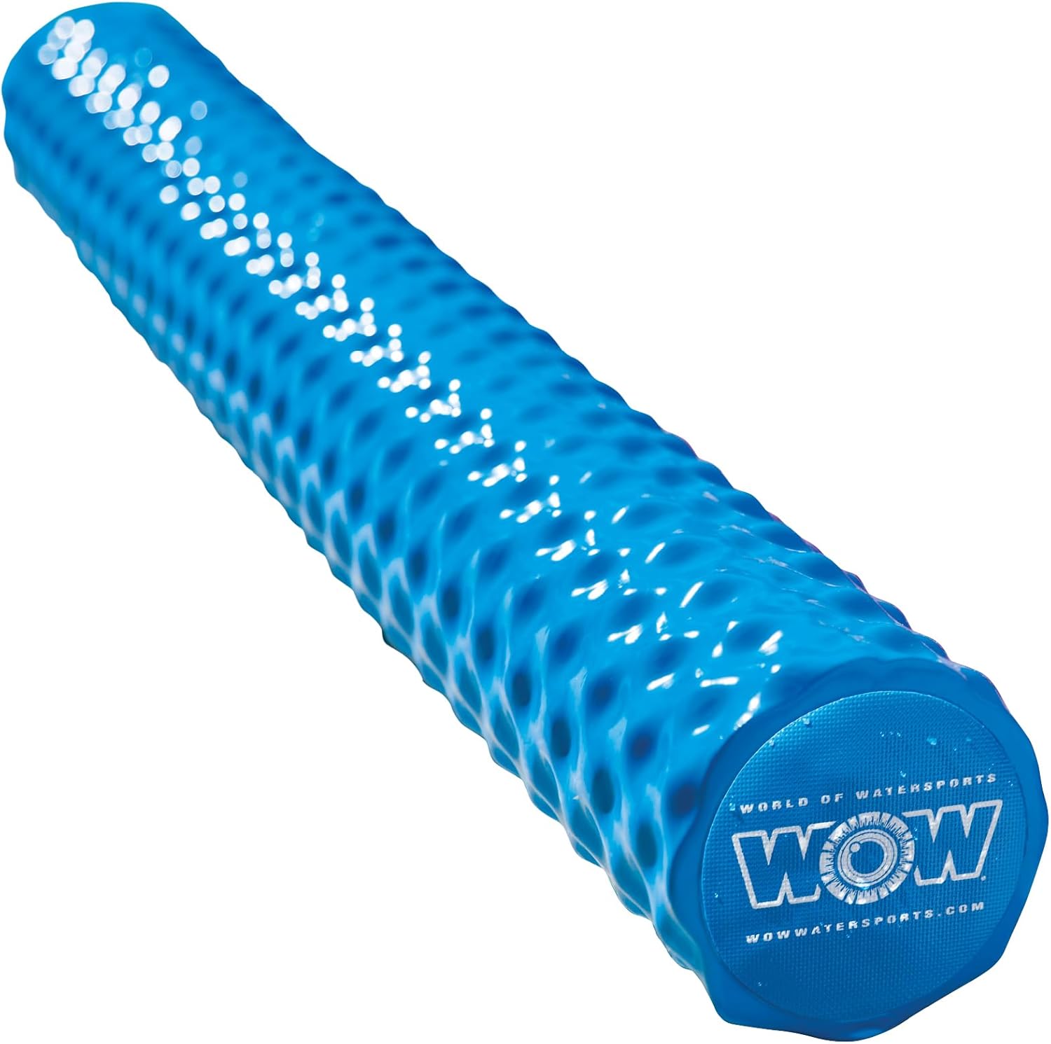 Wow Sports Jumbo Vinyl-Coated Foam Pool Noodle - Blue - 46 in - Supports Up to 250 lbs - for Kids & Adults