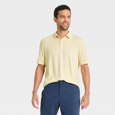 Men's Comfort Wear Polo Shirt - Goodfellow & Co™ Yellow S