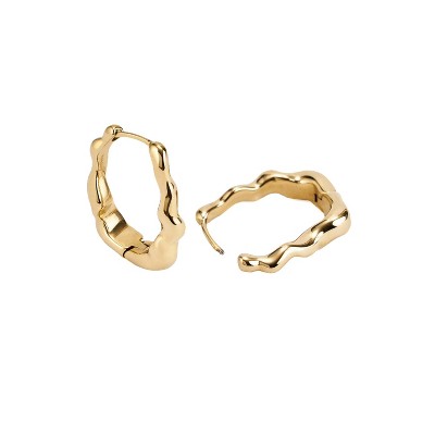 Hey Harper Dazzling Long Earrings - Gold