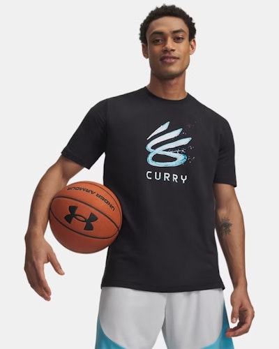 Under Armour Men's Curry Splash Wordmark T-Shirt