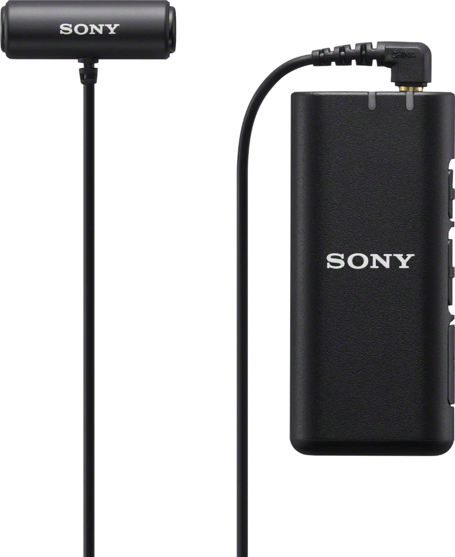 Sony - ECMW2BT Omnidirectional Wireless Microphone with Bluetooth - Black