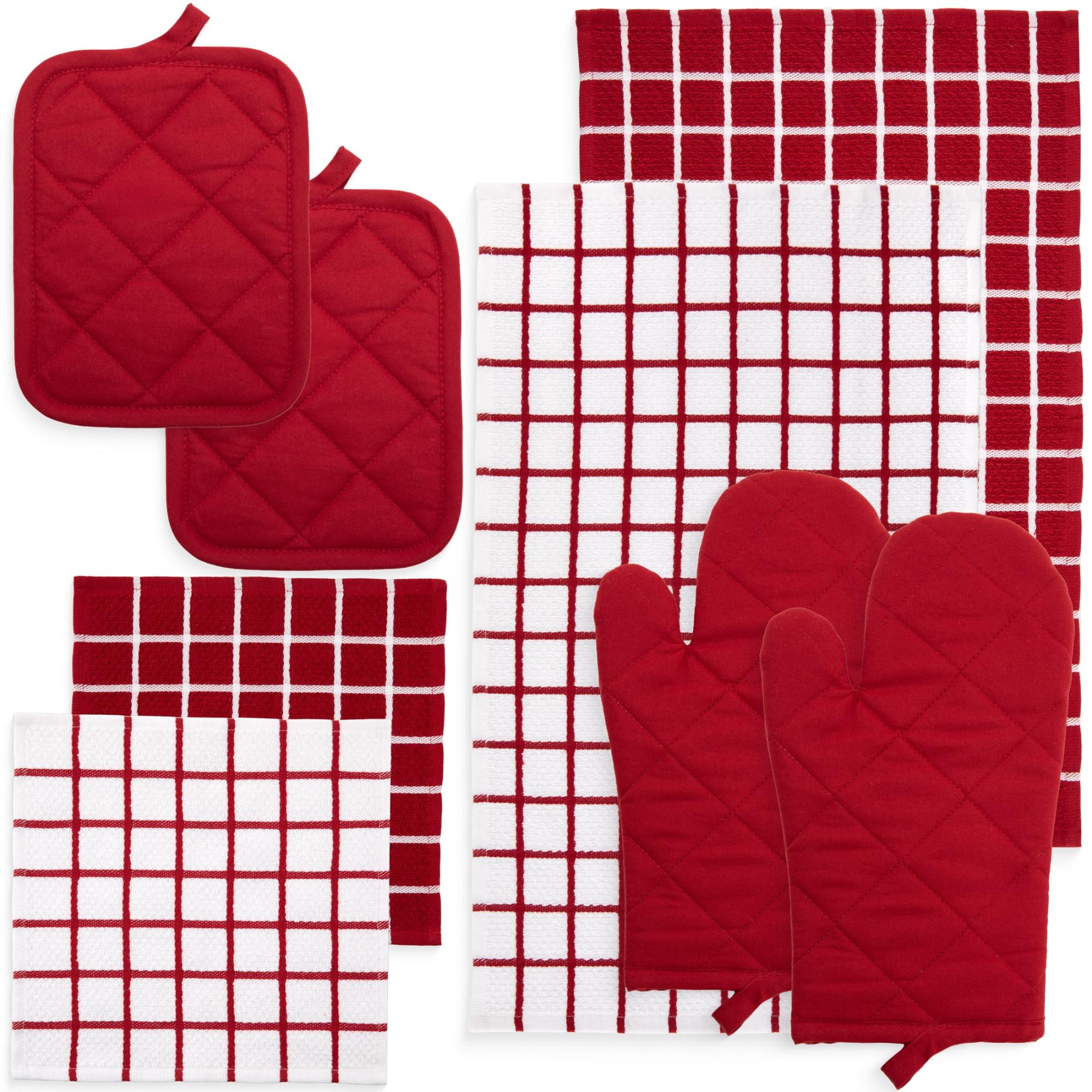 Mainstays 8-Piece Cotton Kitchen Set Walmart