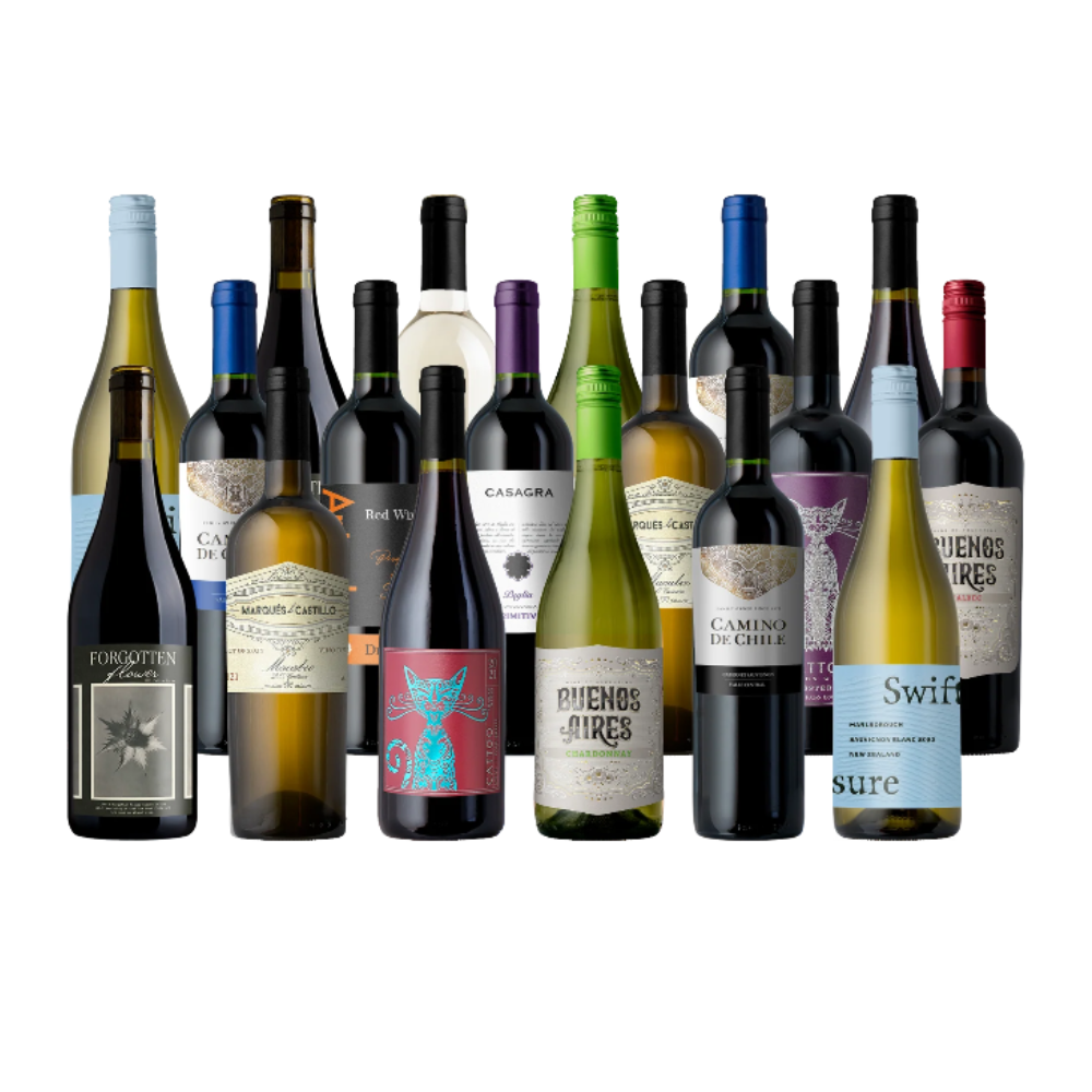 18pk Wines $90