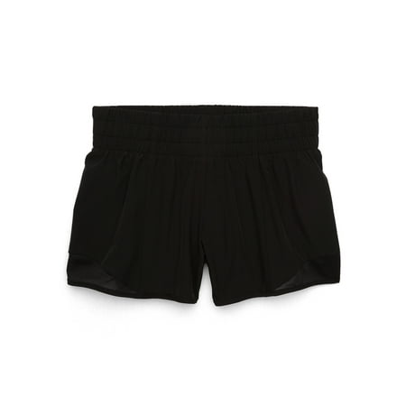 Athletic Works Girls Athletic Run Shorts, Sizes 4-18 & Plus
