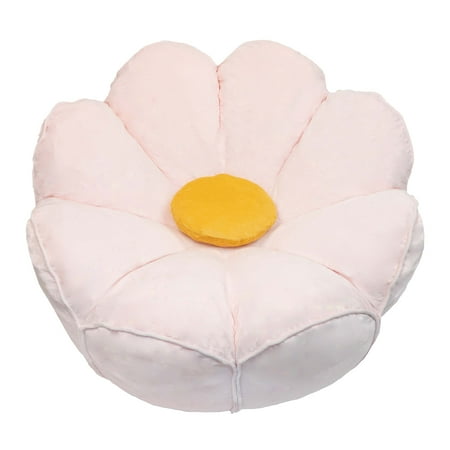 Mainstays Kids Compressed Foam Chair, Pink Daisy