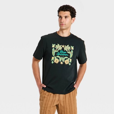 Men's Short Sleeve Graphic T-Shirt - Goodfellow & Co™ x Reyn Spooner Black L