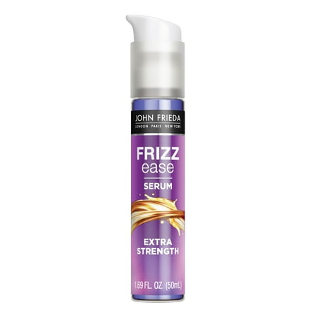 John Frieda Frizz Ease Extra Strength Hair Serum, Anti-Humidity Spray with Coconut Oil, 1.69 fl oz
