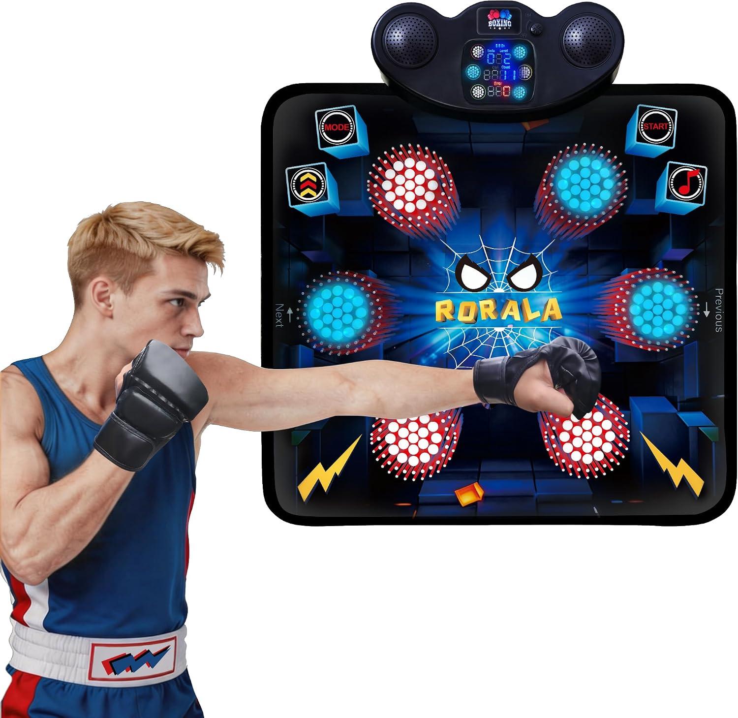 RORALA Music Boxing Machine with Boxing Gloves Amazon
