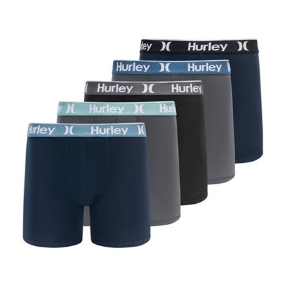 5pk Hurley Boxer Briefs $18