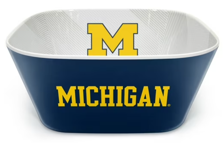 YouTheFan NCAA Party Bowl (Large) Walmart