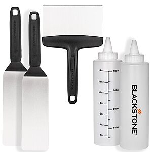 5-Pc Blackstone Essential Griddle Toolkit $14.95
