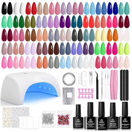 80pc Gel Manicure Set $23, 55 Colors!