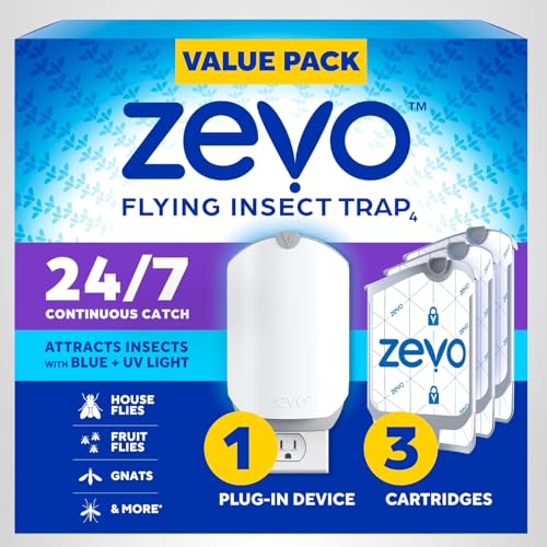 Zevo Insect Trap + 3 Refills for $20