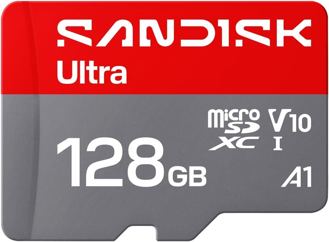 128GB SANDISK Ultra microSD Card + Adapter Amazon