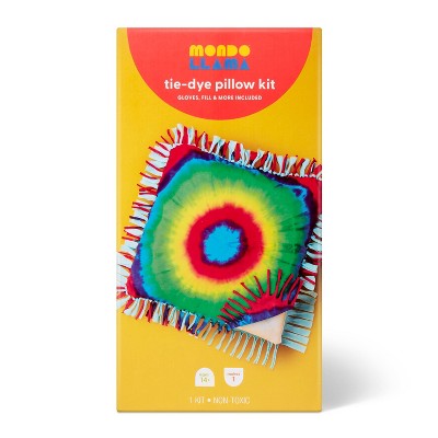 Tie-Dye Jersey Tied Pillow Craft Kit- Mondo Llama™